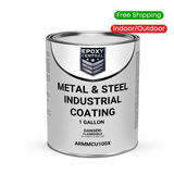 Metal & Steel Industrial Coating - Aluminum Finish