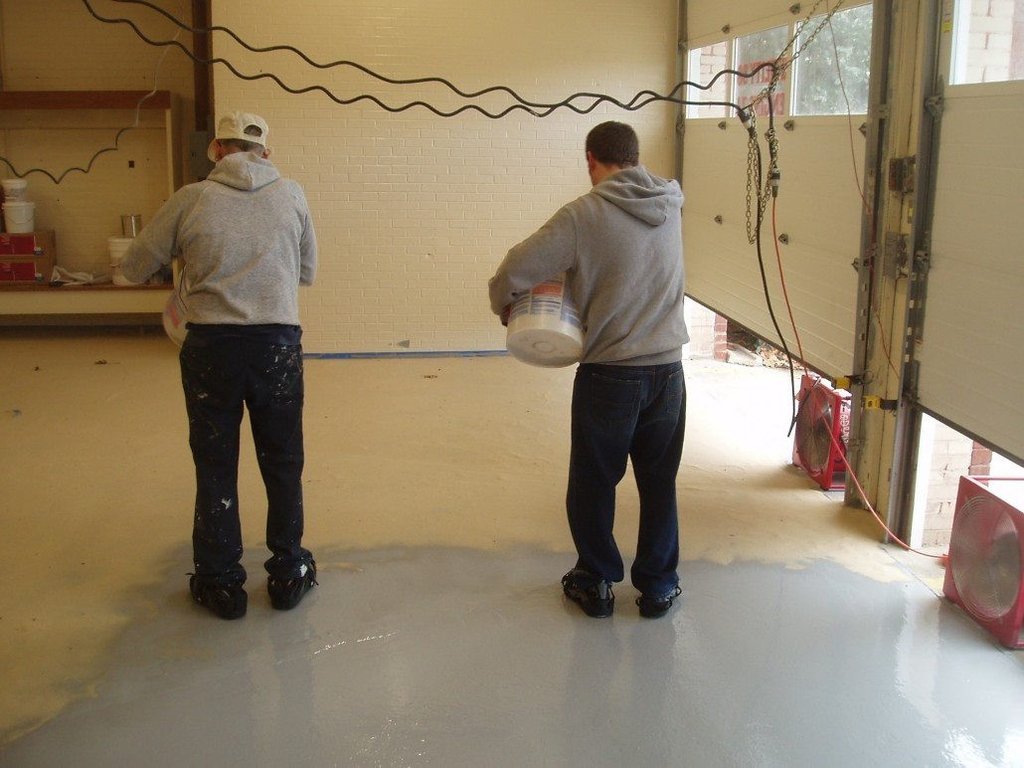 Spiked Shoes Epoxy Flooring, Spike Shoes Epoxy Floors